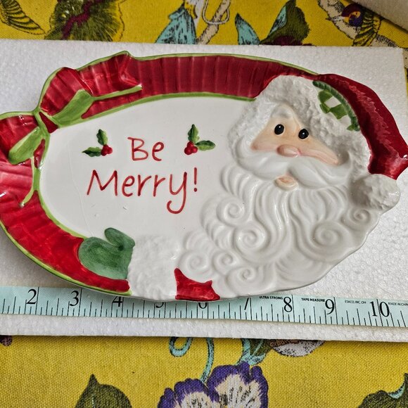 NWT:  Fitz & Floyd Vintage Christmas Tray - Picture 7 of 7
